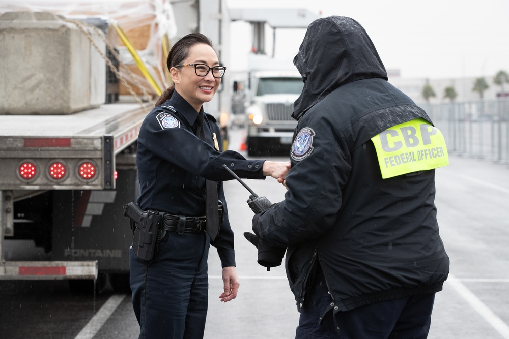 CBP Provides Security at Super Bowl LVIII