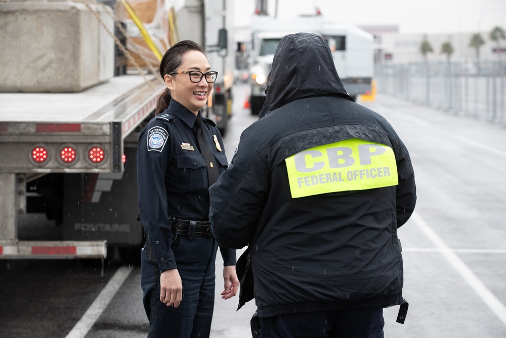 CBP Provides Security at Super Bowl LVIII