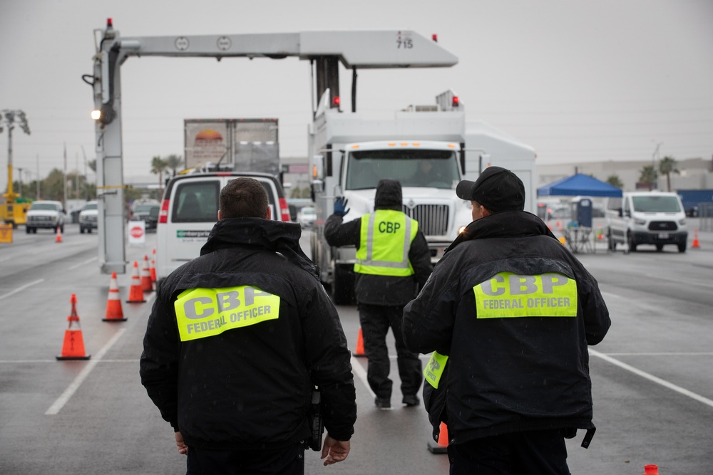 CBP Provides Security at Super Bowl LVIII