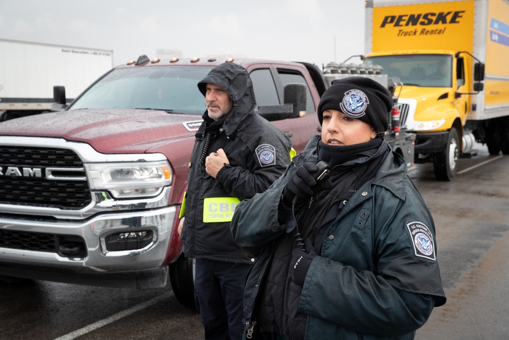 CBP Provides Security at Super Bowl LVIII