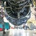 Selfridge Air National Guard Base Airmen Change Jet Engine on KC-135 Stratotanker Aircraft