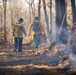 Quantico Firefighters Conduct Controlled Burn