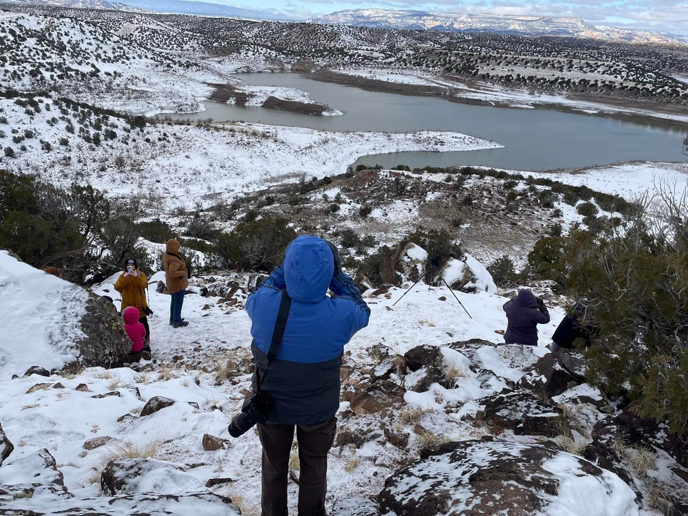 Record turnout, eagle sightings during annual eagle surveys at two USACE lakes