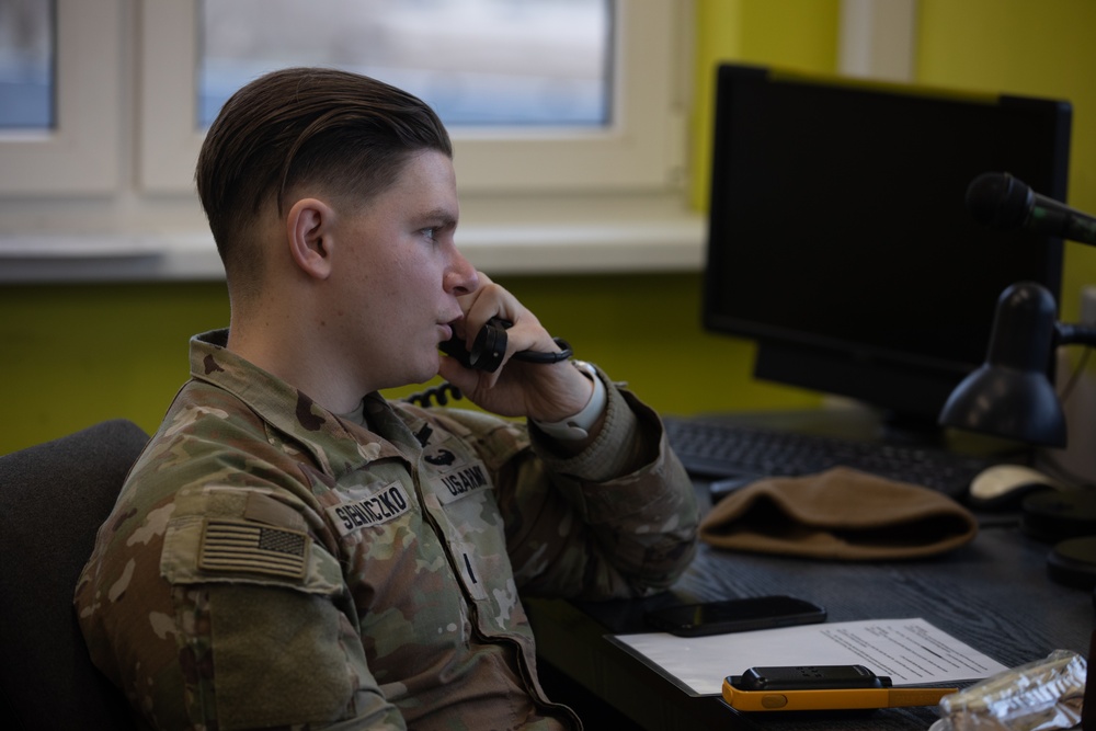 Task Force Provider Soldiers execute a convoy live fire exercise