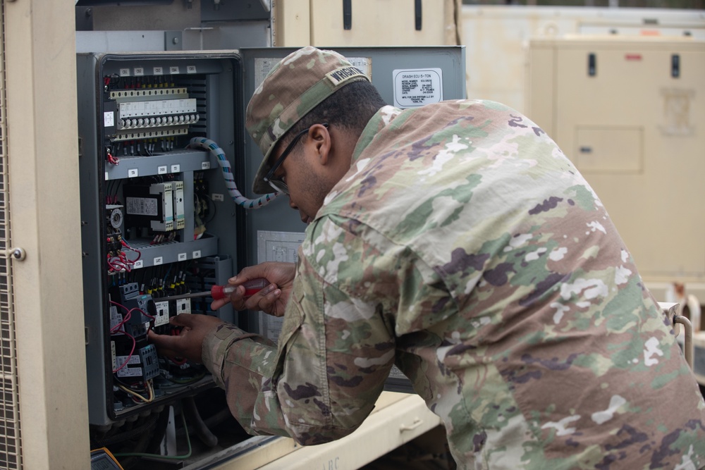 Task Force Provider Soldiers execute a convoy live fire exercise