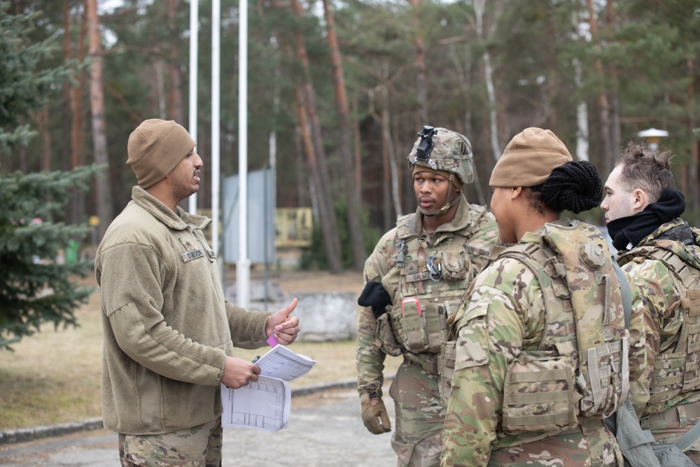 Task Force Provider Soldiers execute a convoy live fire exercise