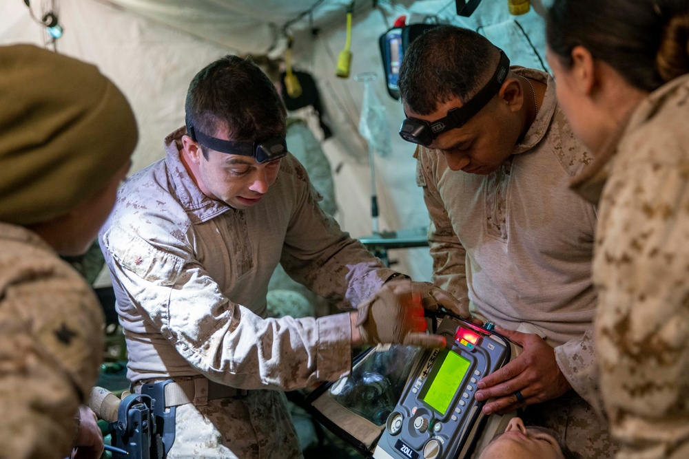 Marines Establish Beach Landing Site at Camp Pendleton