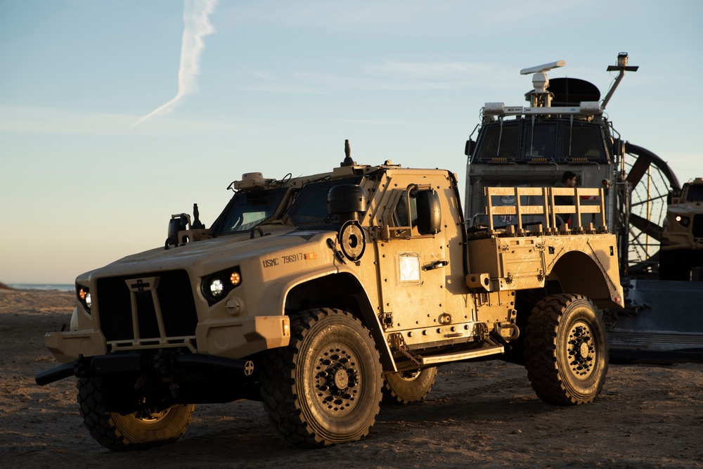 Marines Establish Beach Landing Site at Camp Pendleton