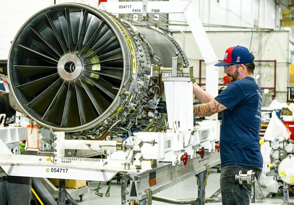 Fleet Readiness Center Southeast F414 engine product line soars past the NAE Engine Readiness Goal