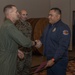 Col. Jared K. Stone presents awards to civilian employees