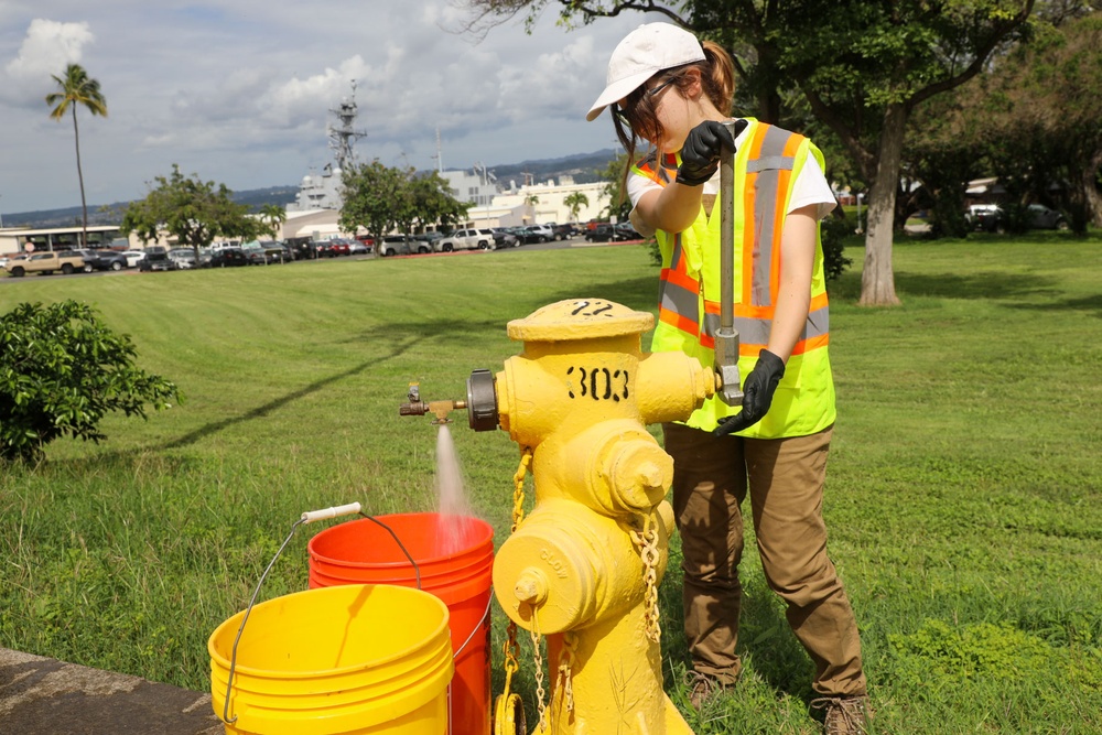 Fire Hydrant Testing Joint Base Pearl Harbor-Hickam