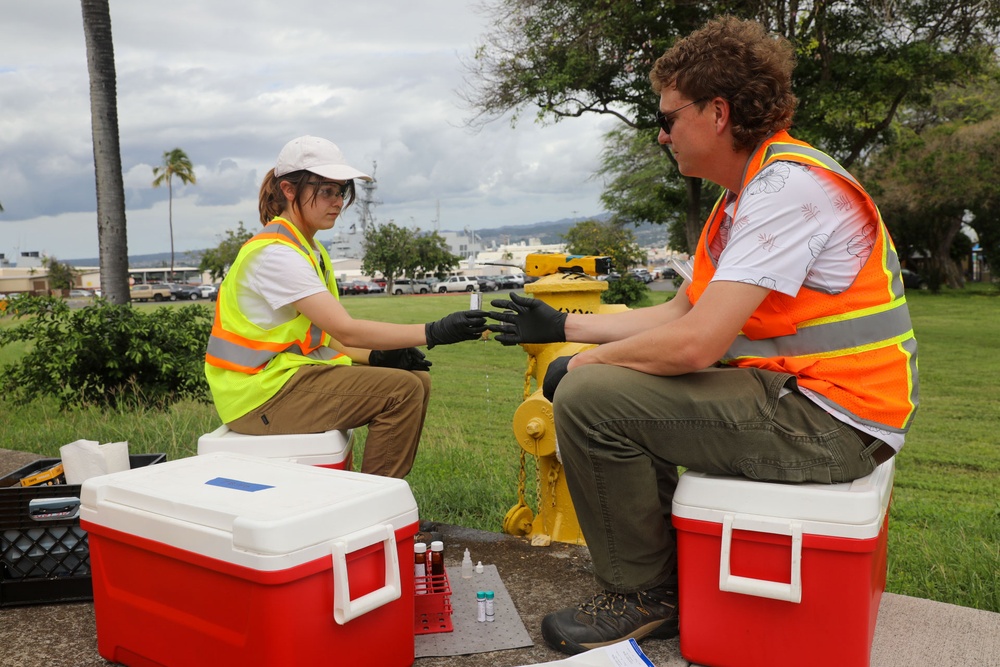 Fire Hydrant Testing Joint Base Pearl Harbor-Hickam