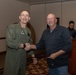 Col. Jared K. Stone presents awards to civilian employees