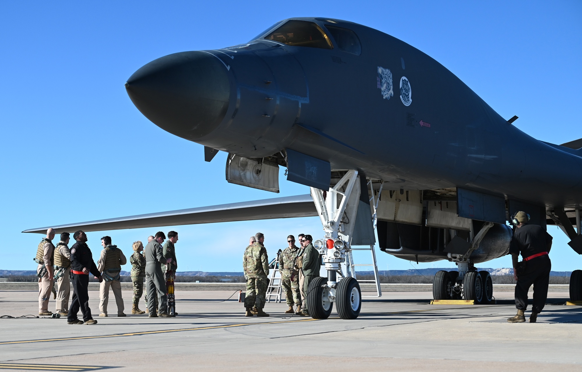 DVIDS - Images - B-1Bs complete first-ever combat CONUS-to-CONUS