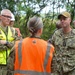 JTF-RH and NCT-RH Visit the Red Hill Bulk Fuel Storage Facility with the commander of Navy Installations Command