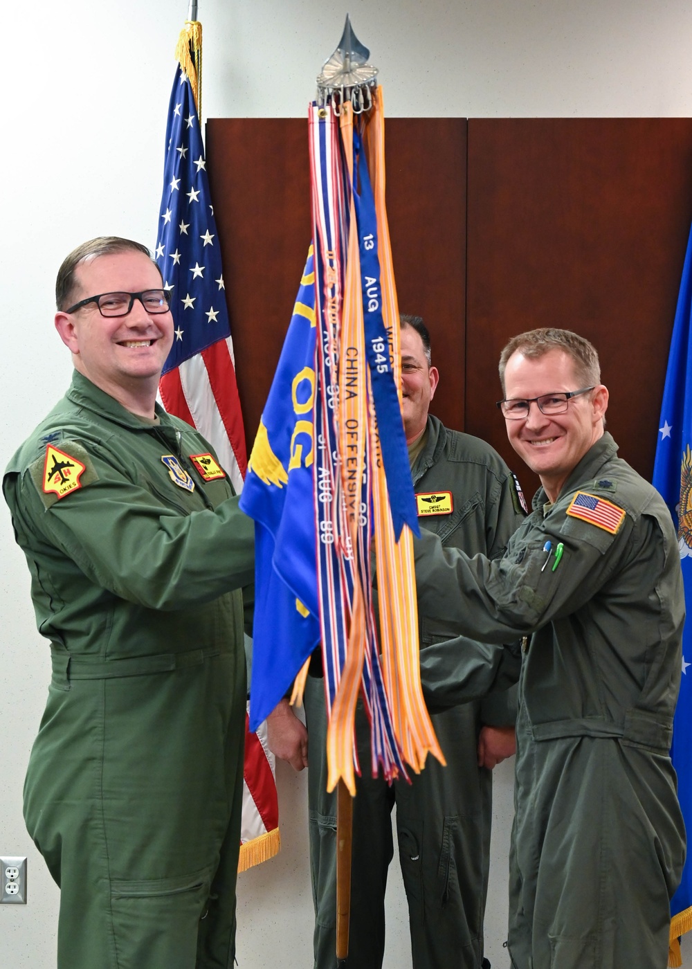 Okies welcome new flying squadron commander