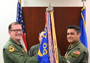 Okies welcome new flying squadron commander
