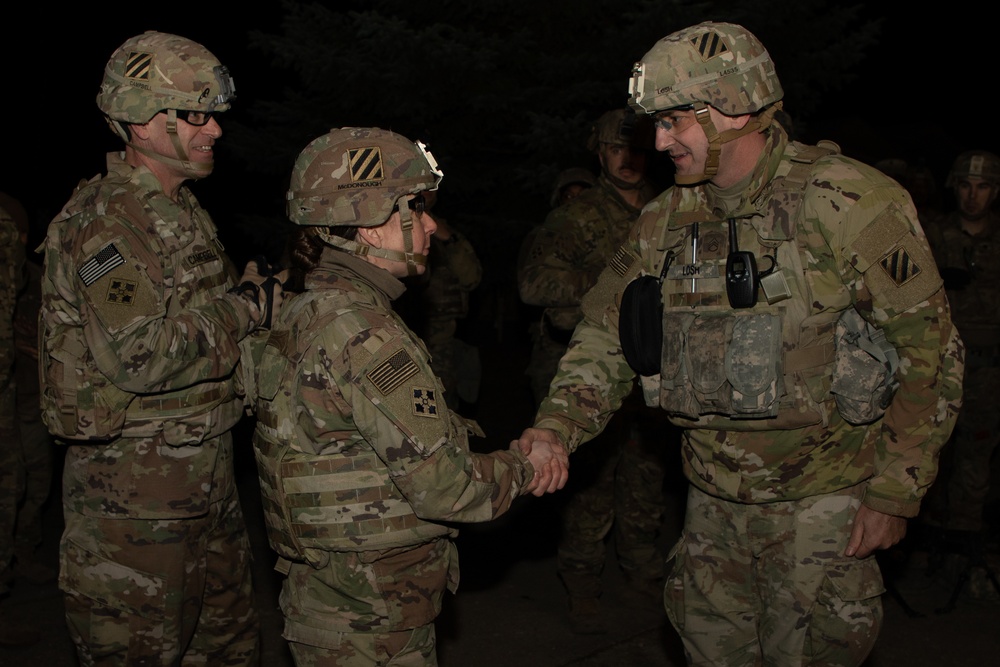 Task Force Provider Command visits convoy live fire site