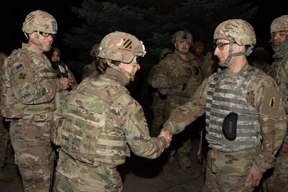 Task Force Provider Command visits convoy live fire site