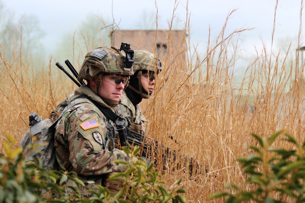 166th Regiment infantry students complete field training exercise