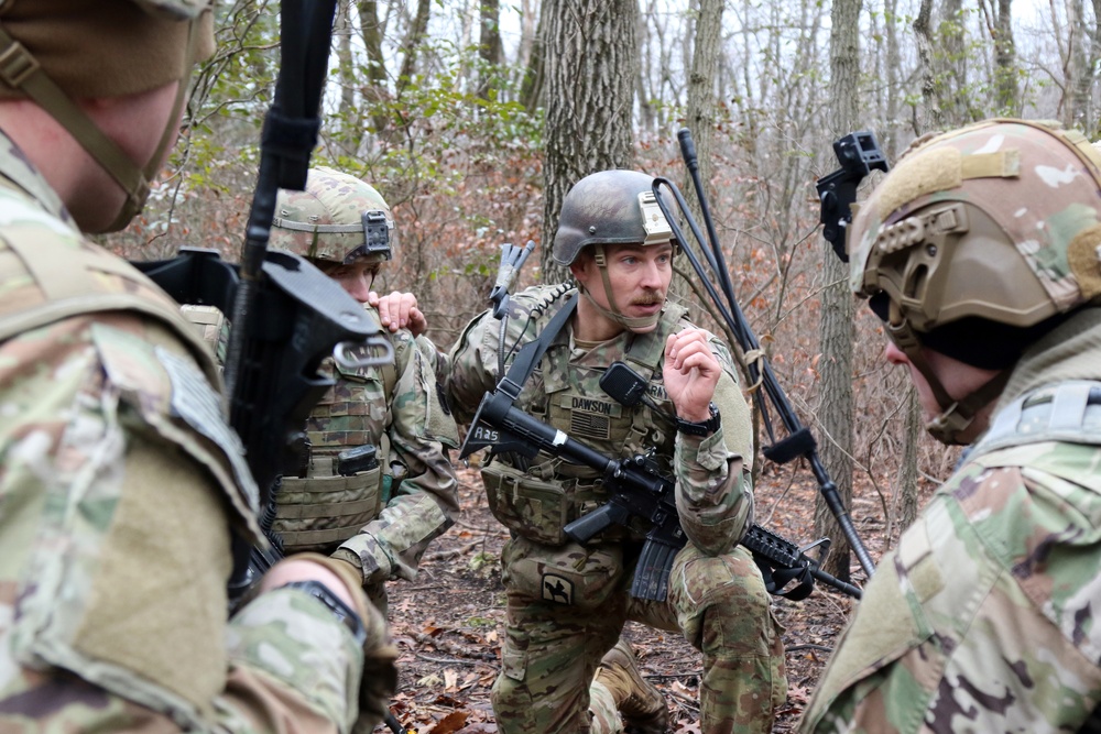 166th Regiment infantry students complete field training exercise