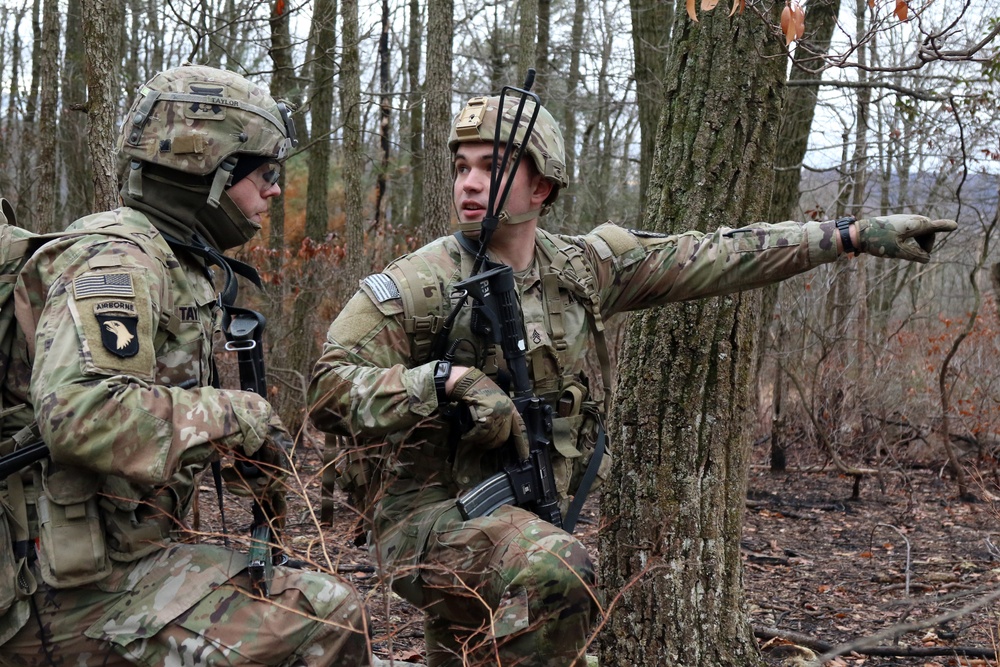 166th Regiment infantry students complete field training exercise