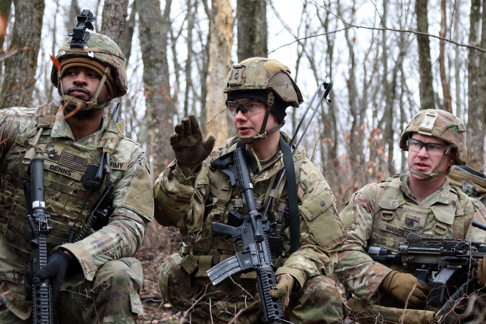 166th Regiment infantry students complete field training exercise