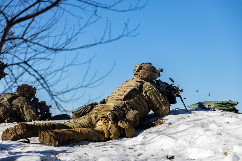 10th Mountain Division Conducts Combined-Arms Live-Fire Exercise