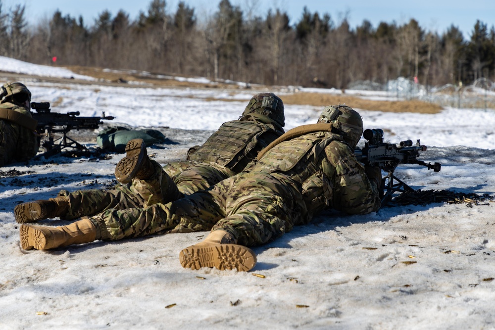 10th Mountain Division Conducts Combined-Arms Live-Fire Exercise