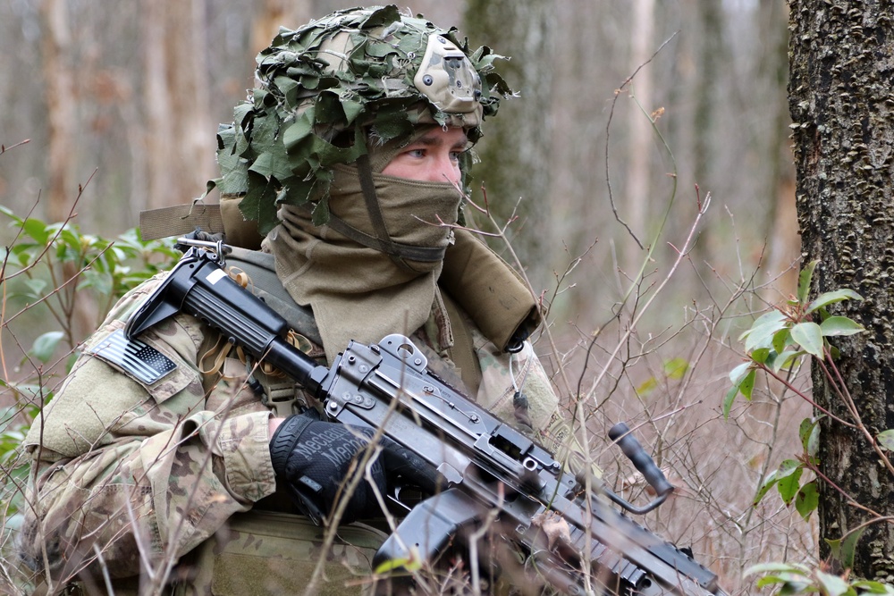 166th Regiment infantry students complete field training exercise