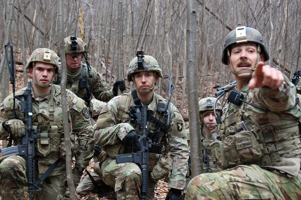 166th Regiment infantry students complete field training exercise