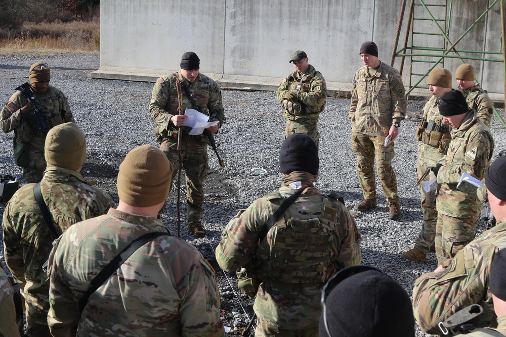 166th Regiment infantry students complete field training exercise