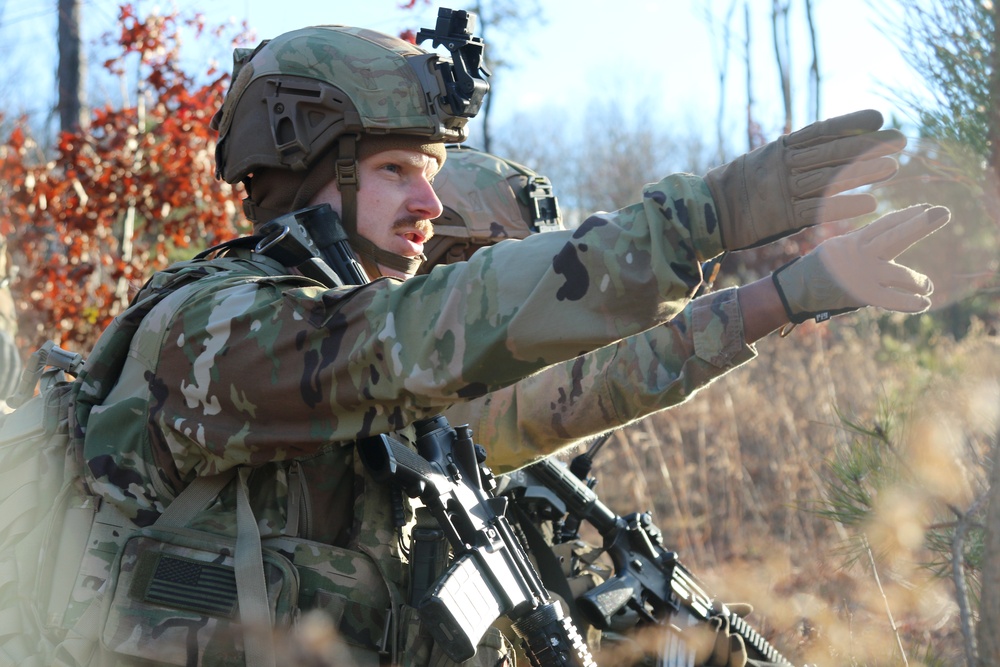 166th Regiment infantry students complete field training exercise