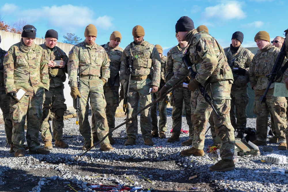 166th Regiment infantry students complete field training exercise