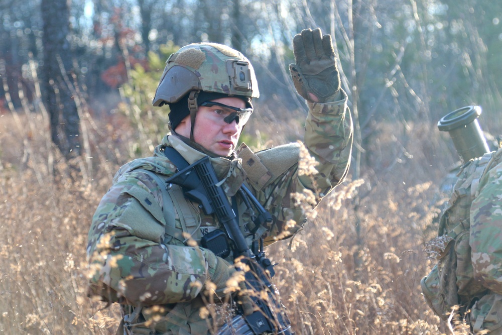 166th Regiment infantry students complete field training exercise