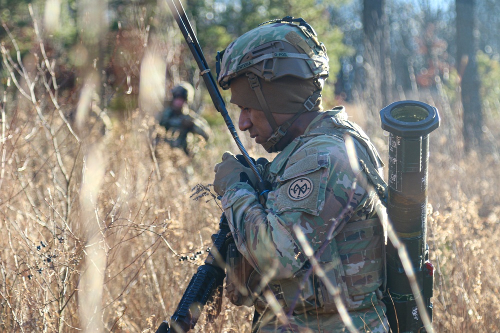 166th Regiment infantry students complete field training exercise