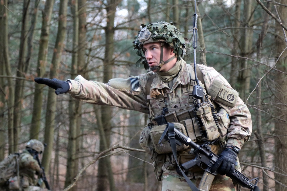 166th Regiment infantry students complete field training exercise