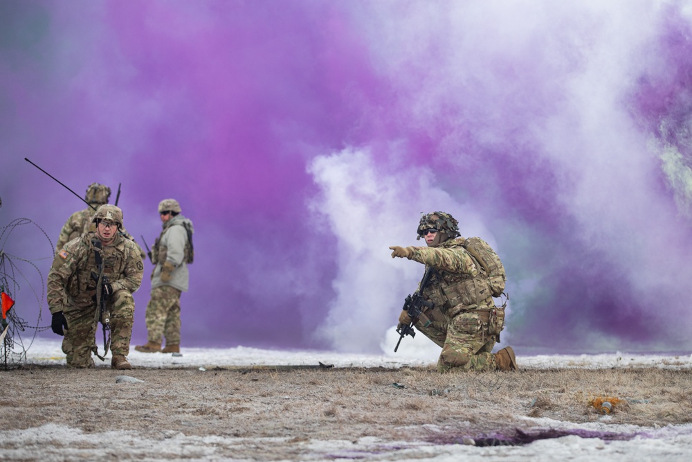 10th Mountain Division Conducts Combined-Arms Live-Fire Exercise