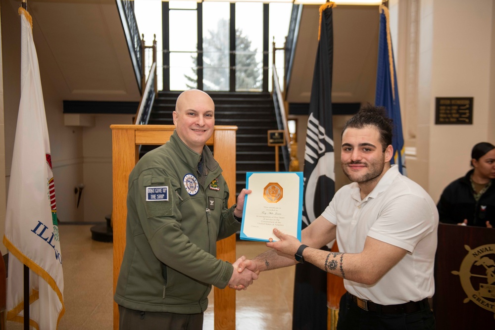 NSGL Civilians, Sailors, Receive Awards