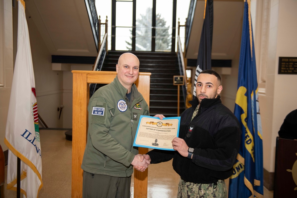 NSGL Civilians, Sailors, Receive Awards