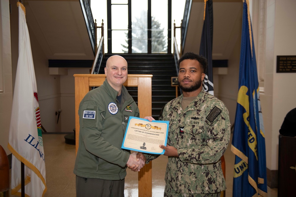 NSGL Civilians, Sailors, Receive Awards