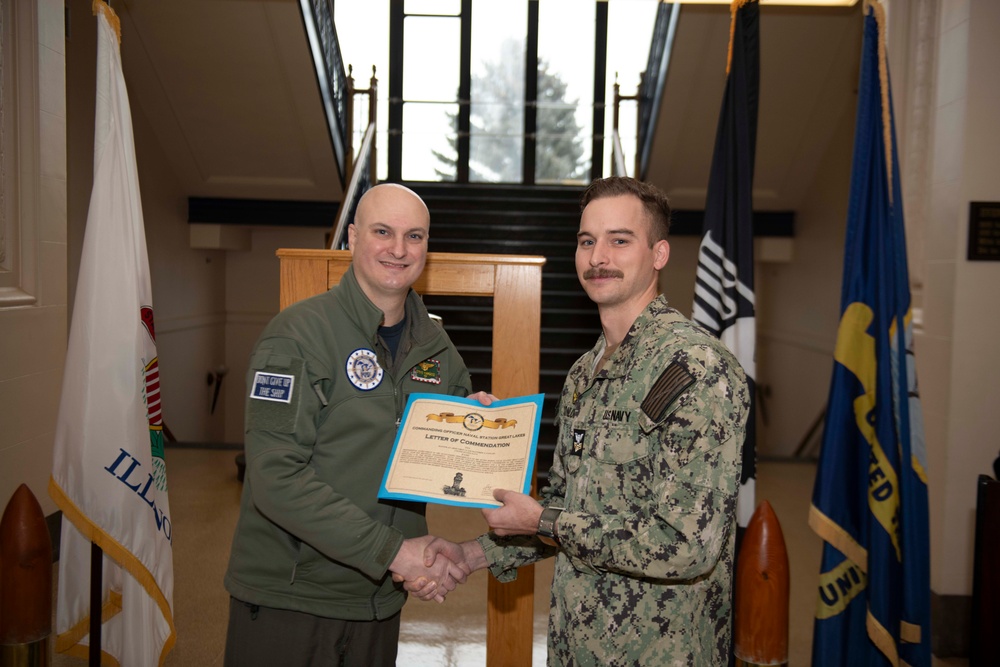 NSGL Civilians, Sailors, Receive Awards