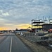 February 2024 barracks construction at Fort McCoy