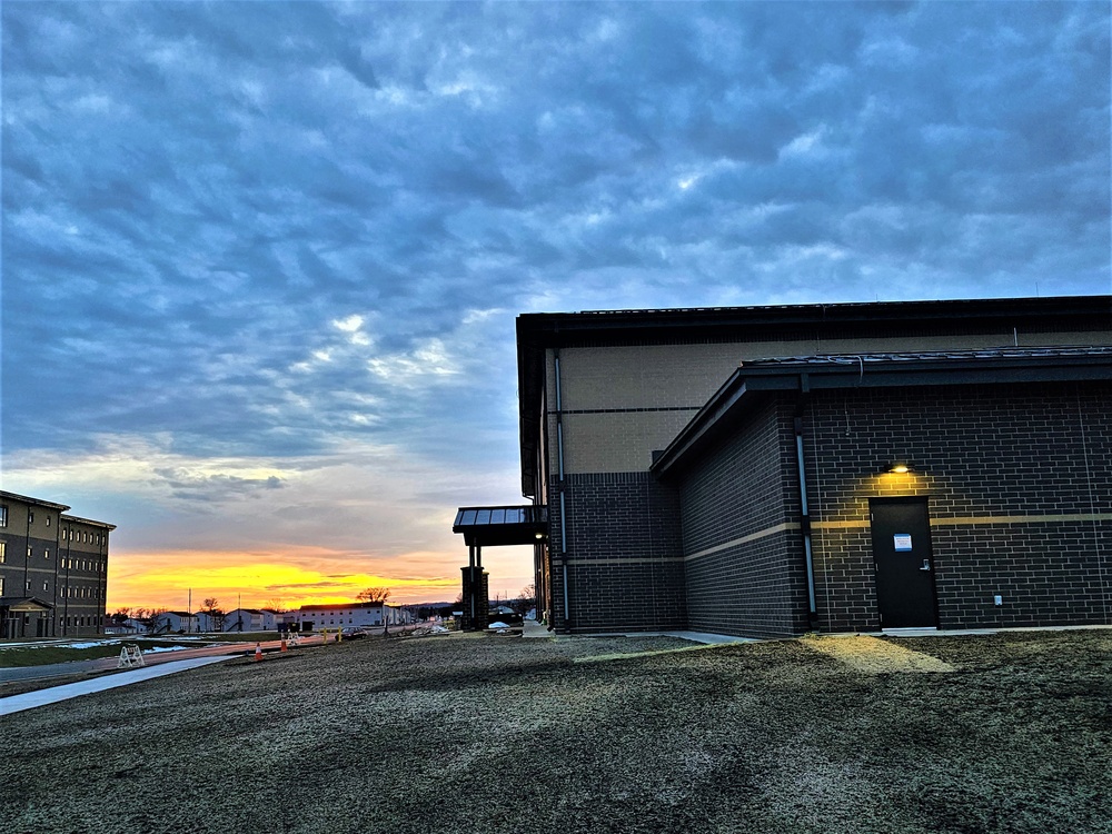 February 2024 construction operations of $11.96 million transient training brigade headquarters at Fort McCoy