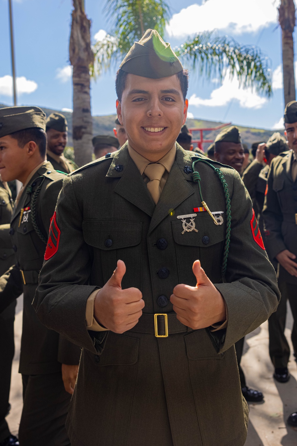 5th Marines holds French Fourragere ceremony