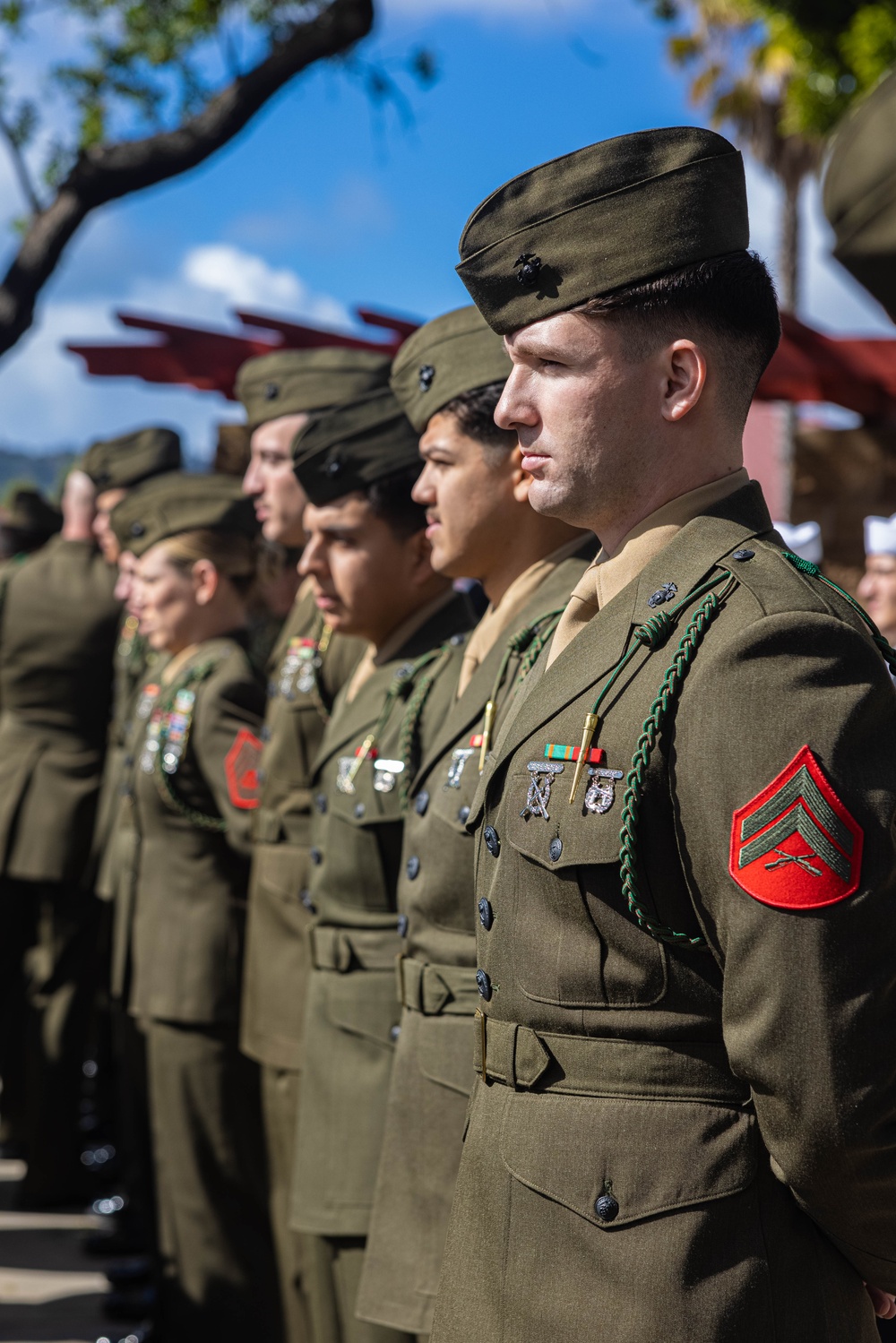 5th Marines holds French Fourragere ceremony