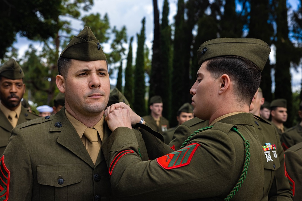 5th Marines holds French Fourragere ceremony