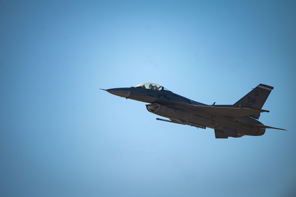 The F-16 Viper Demonstration Team continues pre-season training