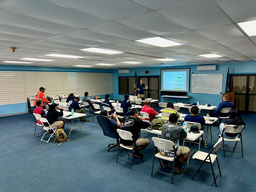 Responders conduct successful pollution training, supporting Guam's spill response readiness