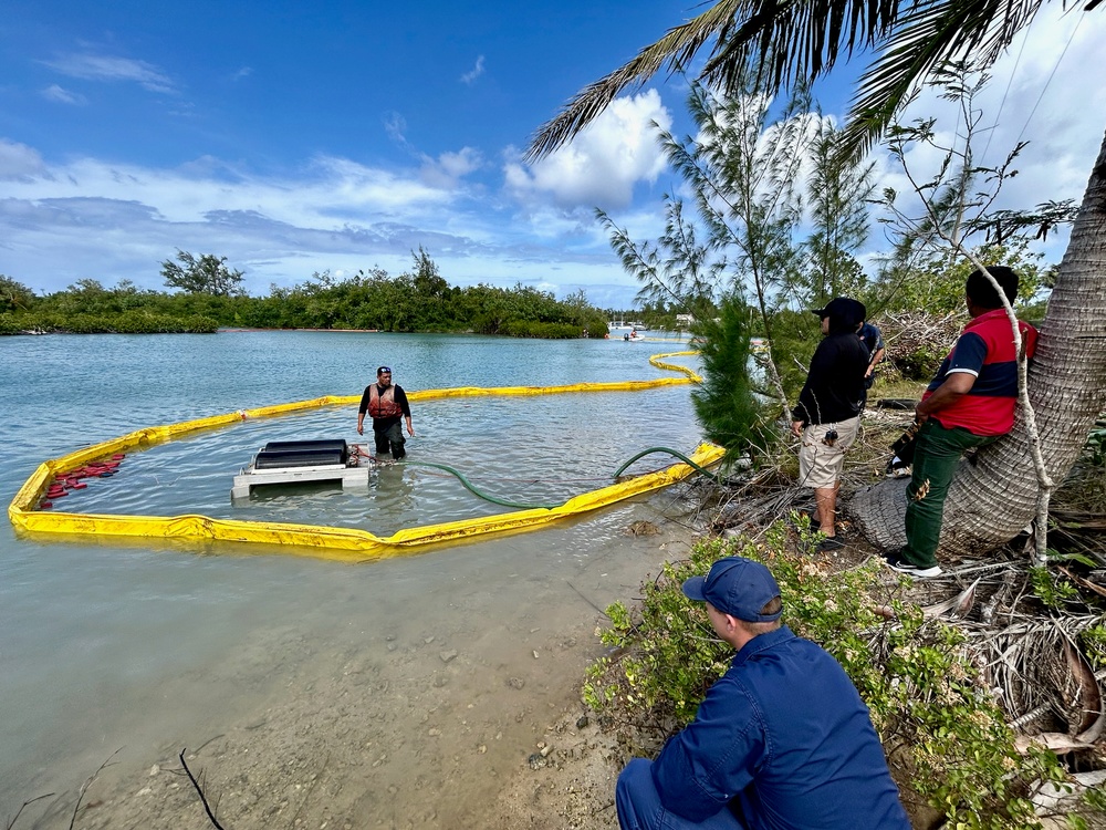 Responders conduct successful pollution training, supporting Guam's spill response readiness
